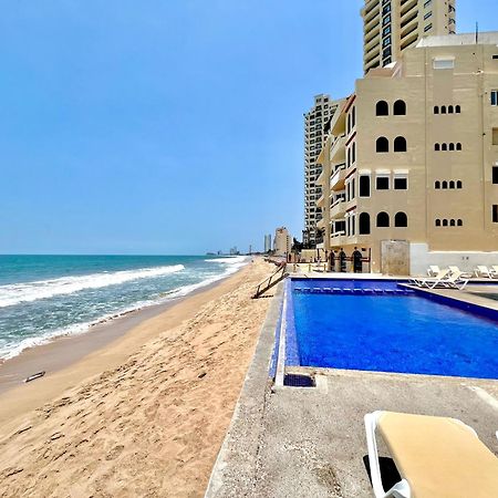 Apartamento Marina Del Sol 402 Vista Al Mar Mazatlán Exterior foto