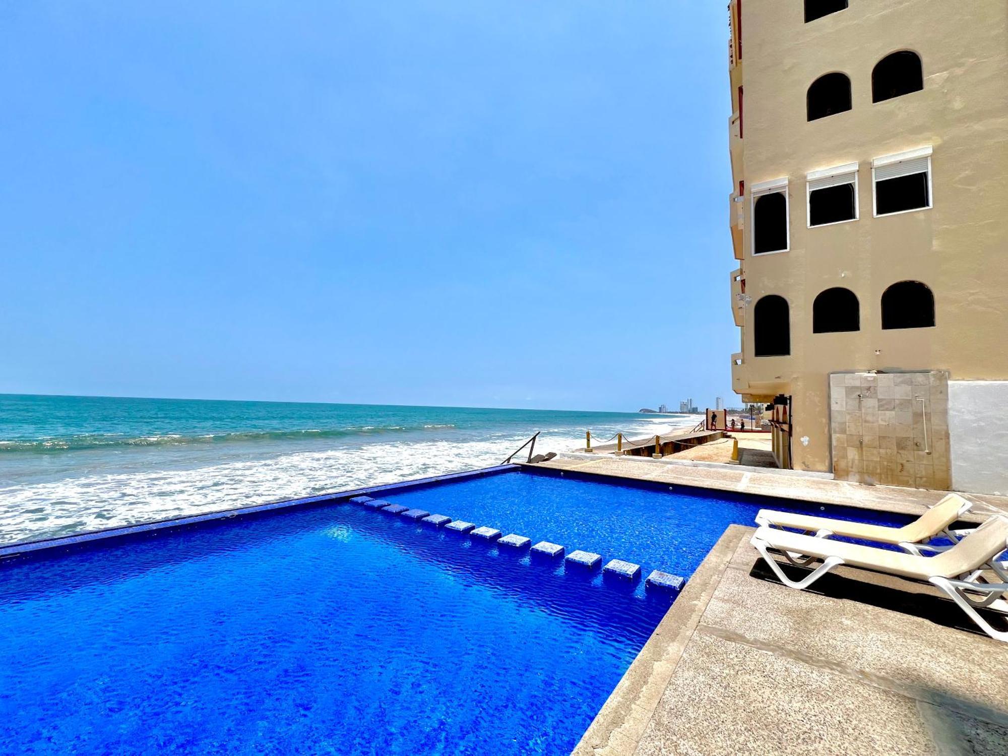 Apartamento Marina Del Sol 402 Vista Al Mar Mazatlán Exterior foto
